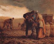 Jean Francois Millet Harvest painting